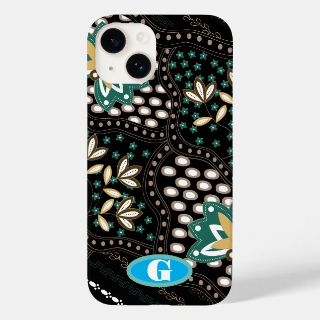 Coques Case-Mate iPhone Motif floral  (Verso)