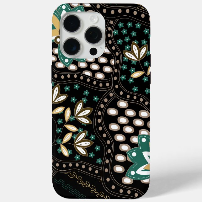 Coques Case-Mate iPhone Motif floral  (Verso)