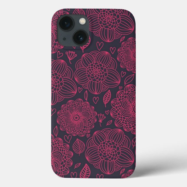 Coques Case-Mate iPhone Motif floral 11 (Verso)