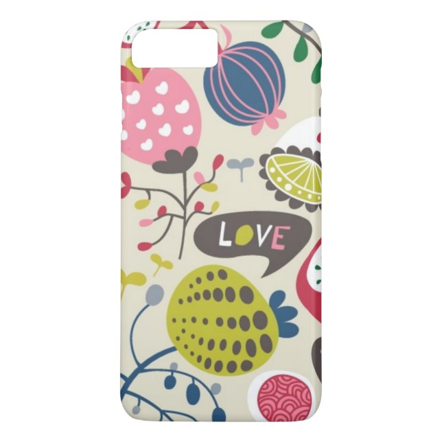 Coques Case-Mate iPhone Motif floral 12 (Dos)