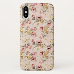 Coques Pour iPhone Motif floral 3 d'élégance abstraite