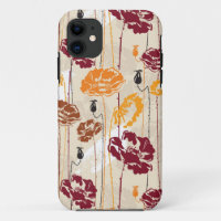 Motif floral 4 d'élégance abstraite