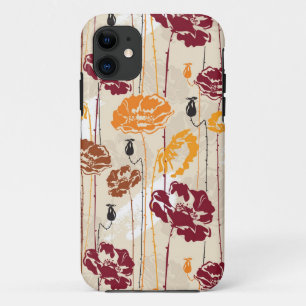 Coque iPhone 11 Motif floral 4 d'élégance abstraite