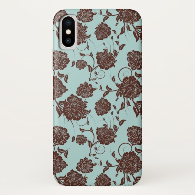 Coques Case-Mate iPhone Motif floral 8 (Dos)