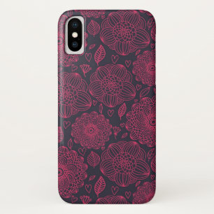 Coque iPhone X Motif floral 9