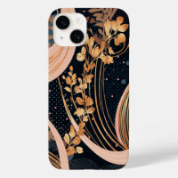motif floral Abstrait, pois, vignes