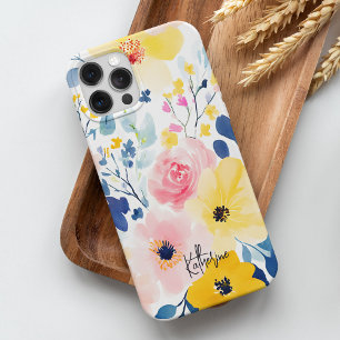 Coque Case-Mate iPhone Motif Floral Aquarelle moderne