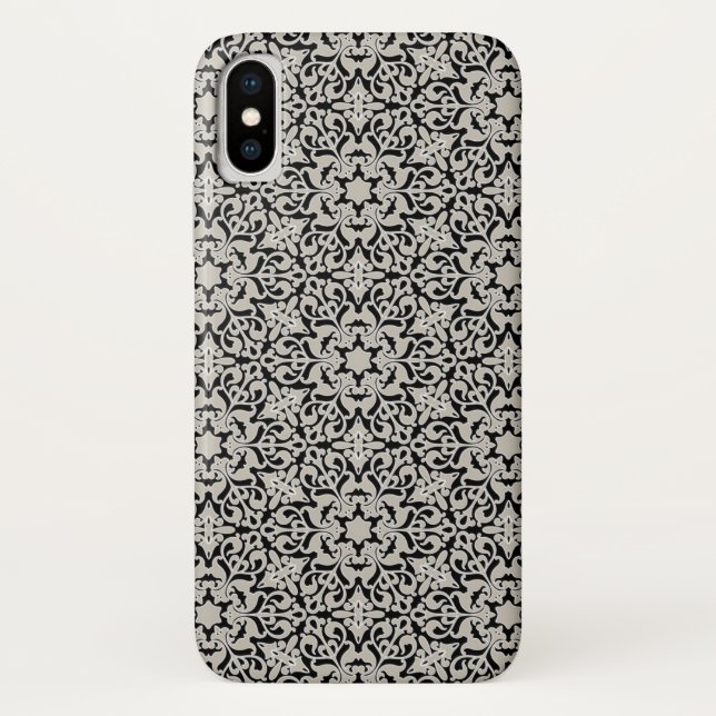 Coques Case-Mate iPhone Motif floral arabe (Dos)