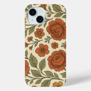 Coque Case-Mate iPhone Motif Floral Automnal Vintage – Botanique Rustique