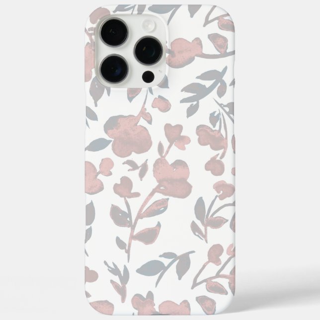 Coques Case-Mate iPhone Motif floral boho   (Verso)