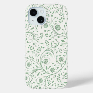 Coque Case-Mate iPhone Motif floral botanique élégant – Nature minimale 