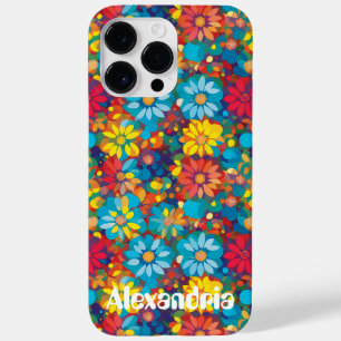 Coque Case-Mate iPhone Motif floral contemporain audacieux Marguerites vi