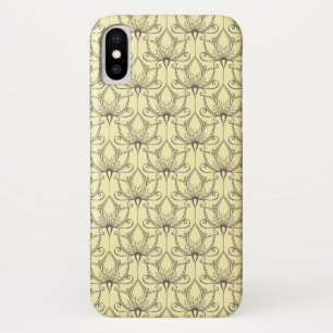 Coque Case-Mate Pour iPhone Motif floral crème