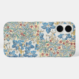 Coque Pour iPhone 16 Motif floral de géranium sauvage Art nouveau vinta