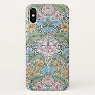 Coque iPhone X Motif floral de William Morris le Myrte