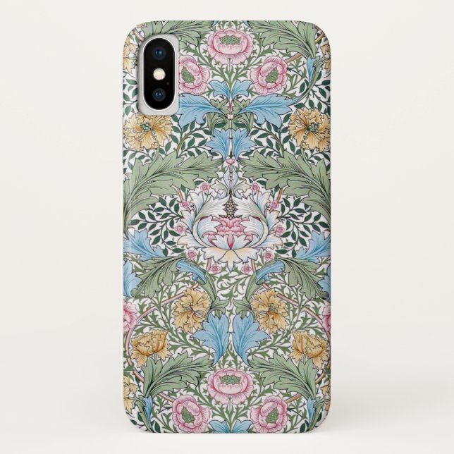 Coques Case-Mate iPhone Motif floral de William Morris le Myrte (Dos)