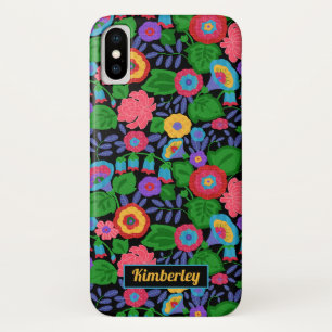 Case-Mate iPhone Case Motif floral d'été de fleurs colorées tropicales