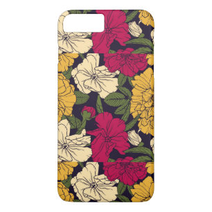 Coque iPhone 8 Plus/7 Plus Motif floral élégant