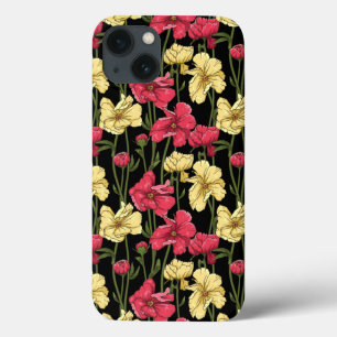 Etui iPhone 13 Motif floral élégant 2