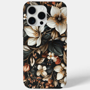 Coque Case-Mate iPhone 🌸 Motif floral élégant et intemporel 🌸