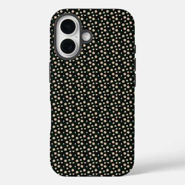 Coques Case-Mate iPhone Motif floral élégant moderne (Verso)