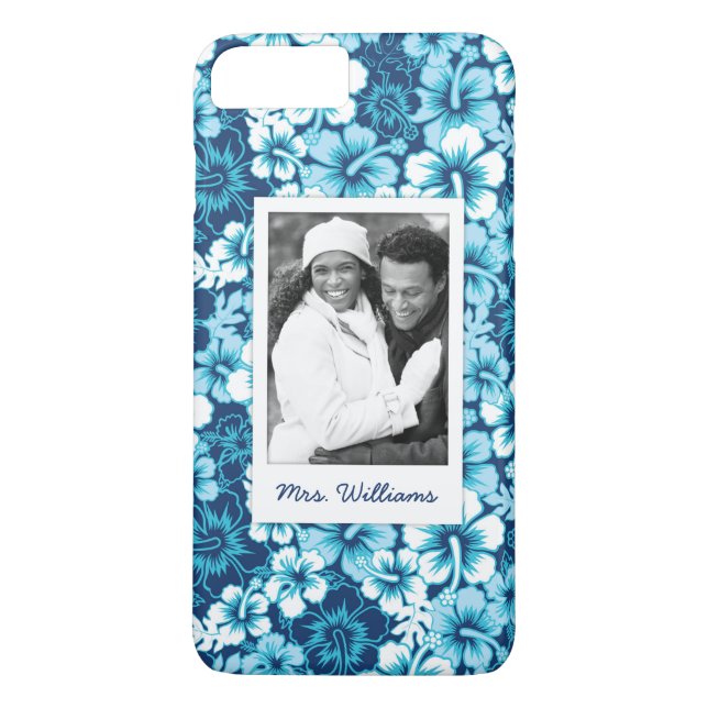 Coques Case-Mate iPhone Motif floral fait sur commande de ketmie de photo (Dos)