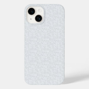 Coque Case-Mate iPhone Motif floral géométrique gris clair