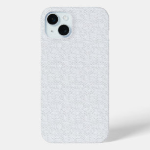 Coque Case-Mate iPhone Motif floral géométrique gris clair
