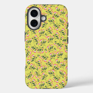 Coque Pour iPhone 16  Motif floral joyeux : Fleurs roses 