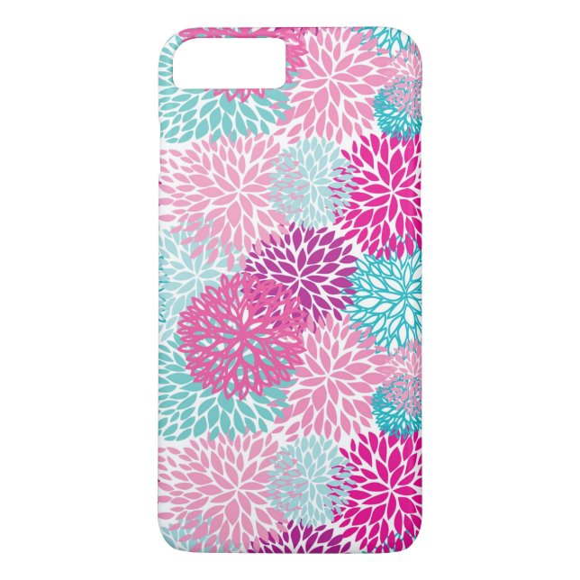 Coques Case-Mate iPhone Motif floral lumineux 2 (Dos)
