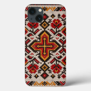 Case-Mate iPhone Case Motif floral orange tribal marocain vintage