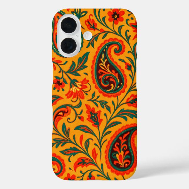 Coques Case-Mate iPhone Motif Floral Paisley Élégant (Verso)