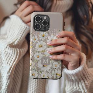 Coque iPhone 16 Pro Max Motif floral personnalisé