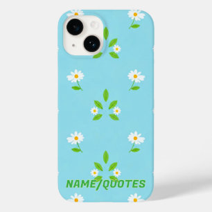 Coque Case-Mate iPhone Motif floral printanier minimaliste