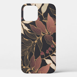Case-Mate iPhone Case Motif Floral sans couture avec feuilles sur le dos