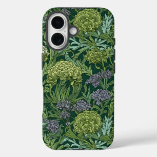 Coque Pour iPhone 16 Motif floral sans couture de style William Morris