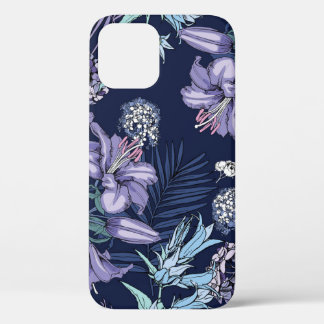 Case-Mate iPhone Case Motif floral sans soudure. Il y a Lily, Hydrangea