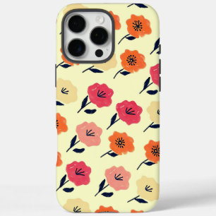 Coque iPhone 16 Pro Max Motif floral vibrant