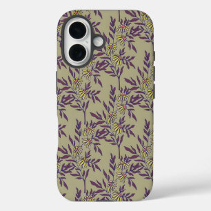 Coque Pour iPhone 16 Motif floral vibrant avec des marguerites jaunes
