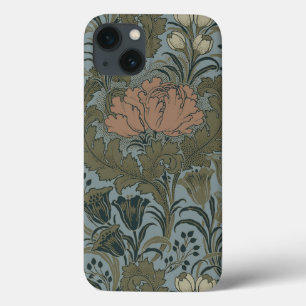Case-Mate iPhone Case Motif floral victorien antique terre cuite sauge