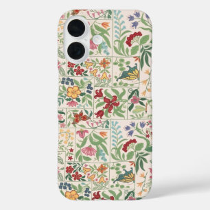 Coque Pour iPhone 16 Motif Floral Vintage Cottagecore Douce Maman perso