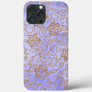 Etui iPhone 13 Pro Max Motif floral vintage Girly mignon chic fleuri