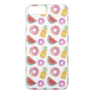 Coque iPhone 7 Plus Motif flottant de la piscine d'eau douce Pastel