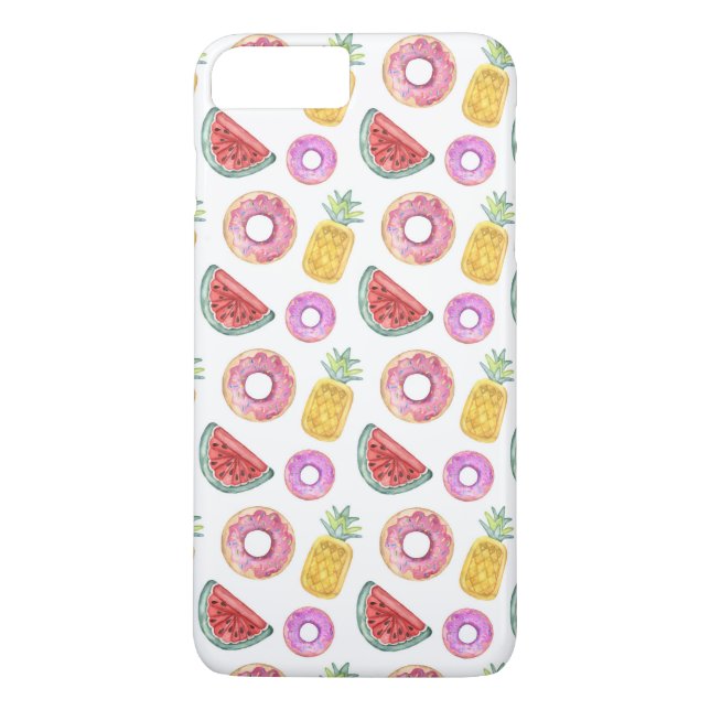 Coques Case-Mate iPhone Motif flottant de la piscine d'eau douce Pastel (Dos)