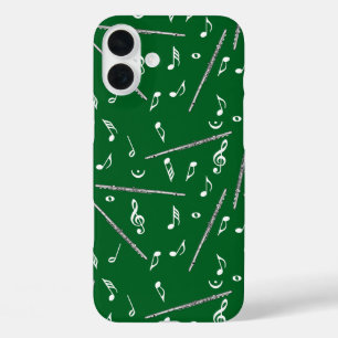 Coque Pour iPhone 16 Plus Motif Flute Music Note