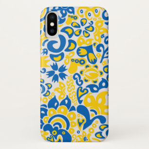 Case-Mate iPhone Case Motif folklorique aux couleurs du drapeau ukrainie