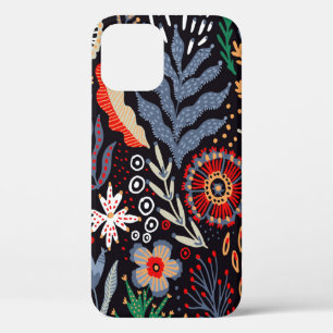 Case-Mate iPhone Case Motif folklorique, design textile transparent avec