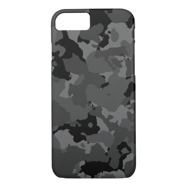 Coques Case-Mate iPhone Motif foncé de Camo (Dos)