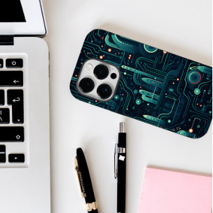 Coque Case-Mate iPhone Motif foncé électronique Sci-Fi