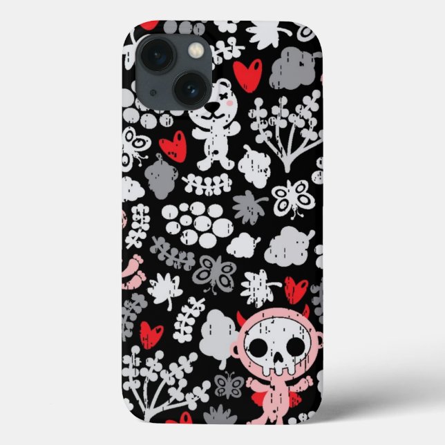 Coques Case-Mate iPhone Motif fou de bébés (Verso)
